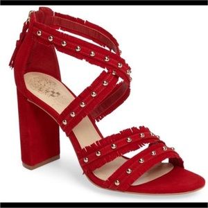 Vince Camuto Red Heels Machila